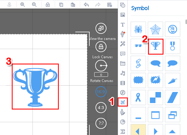 how to add symbols