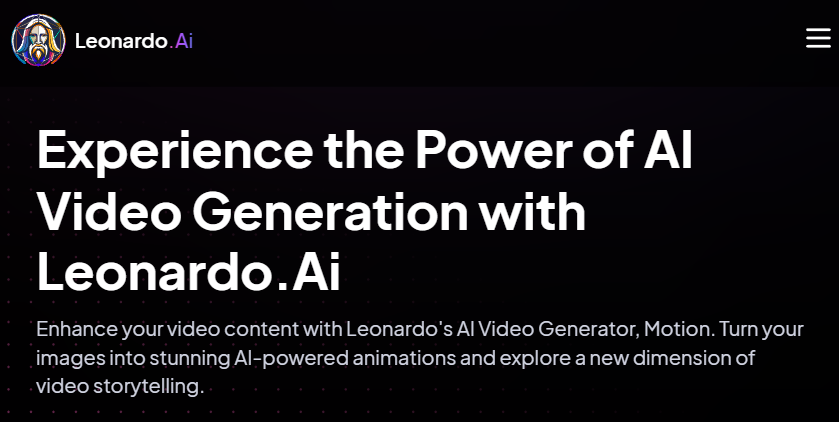 ai animation generator-LeonardoAI